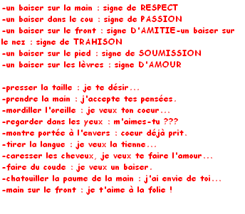un baiser